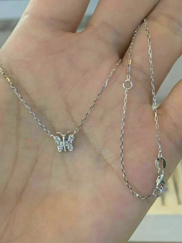 Ciondolo farfalla diamante
