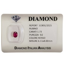Rubino taglio ovale ct in - ct,