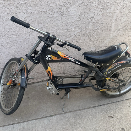 Schwinn sting ray - black, orange