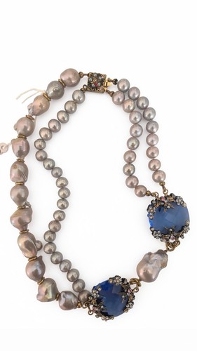 Collana perle barocche - perle, e