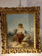 Dipinto antico XIX sec Olio su