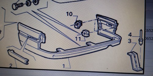 Spoiler paraurti posteriore - spoiler,