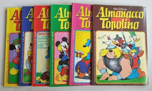 Almanacco topolino annata - almanacco,
