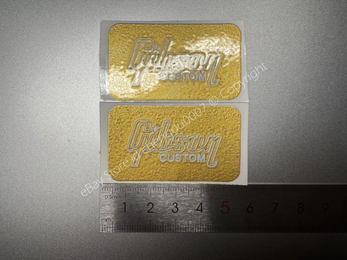Adesivo pezzi gibson custom - adesivo,