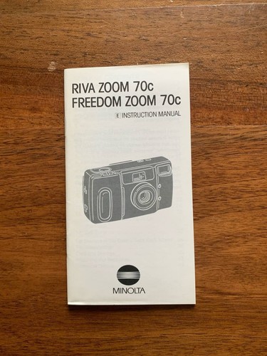 Instruction manual minolta - manual,