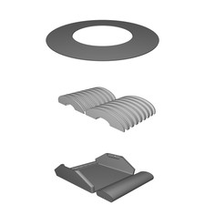 Porta Bobine 8 Fili per