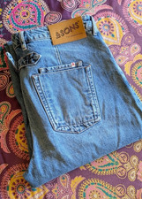 &Sons Trading Co. Switchback Jeans Lavati Indaco | 34" | Ottime Condizioni