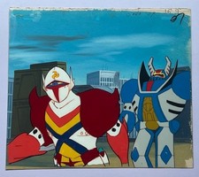 TEKKAMAN ANIME CEL SPACE KNIGHT ROBOT TATSUNOKO CHOGOKIN JAPAN 1975