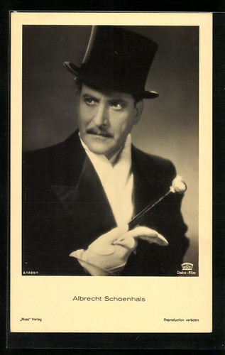 Attore albrecht schoenhals con - schoenhals,