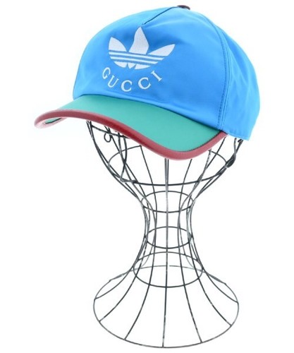 Gucci cap light bluexgreen - gucci,