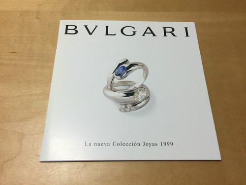Booklet brochure bulgari - brochure, la