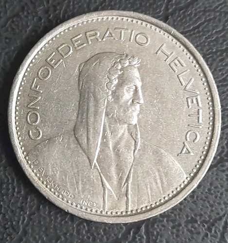 Svizzera franchi moneta - 5, "moneta