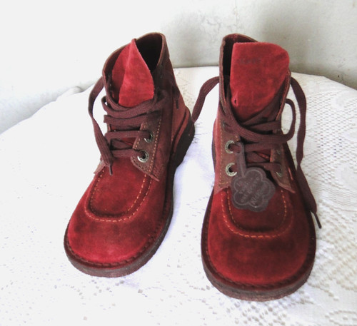 Chaussures kickers rouge - kickers,
