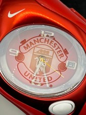 Orologio Nike Triax Manchester United VG71-5080 WR0078 quarzo batteria nuova ologramma