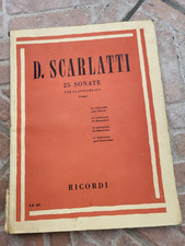 Scarlatti 25 sonate per - d.,