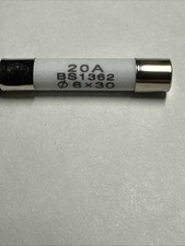 1pz FUSIBILE 20A 250V CERAMICO