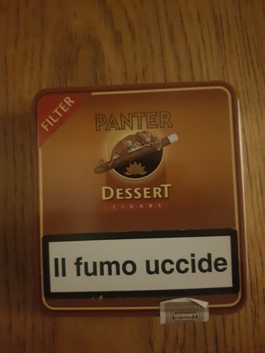 Scatola vuota sigari panter - scatola,