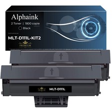 2 TONER COMPATIBILI MLT-D111L PER SAMSUNG SL M2020 M2020W M2022 M2022W M2026W 