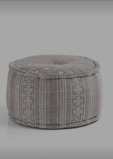 Pouf rotondo Yantra Cotone
