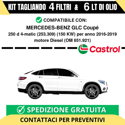 Tagliando per mercedes benz - per, mercedes-benz