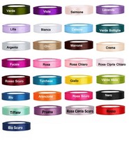 Nastro Raso 12mm 25mt Colori