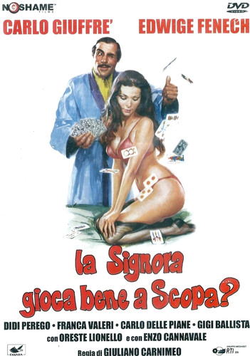 Signora gioca bene scopa - signora,