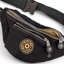 Borsa kipling nera - vita, con