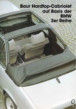 Catalogue brochure Baur BMW