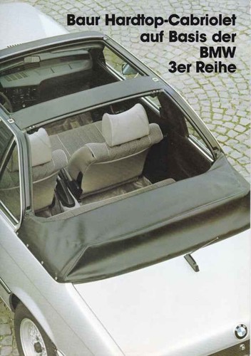 Catalogue brochure baur bmw - brochure,