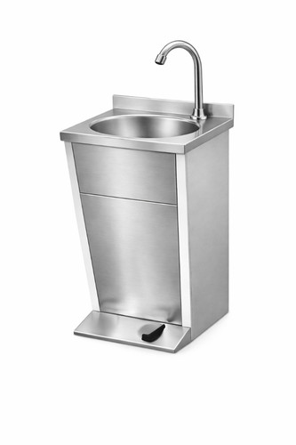 Lavabo parete acciaio - in,