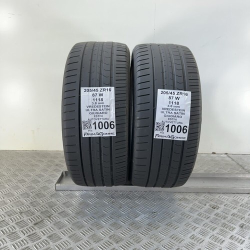 Gomme usate 205 zr16 87w - gomme, 45