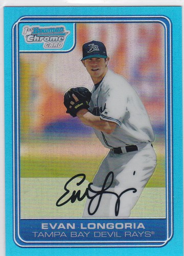 Evan longoria rookie card - evan,
