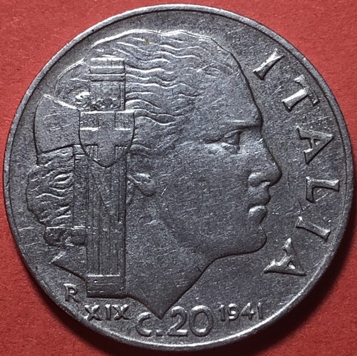 Moneta italiana centesimi - 20,