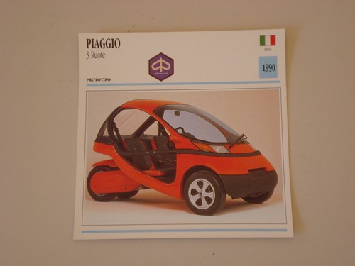 Scheda moto piaggio 3 ruote - moto,