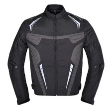 Giacca Moto Tessuto con