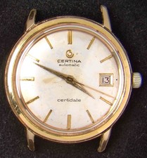 Certina Certidate Uomo Automatico Cal. Orologio Vintage 25-451 -- Ricambi/Riparazioni