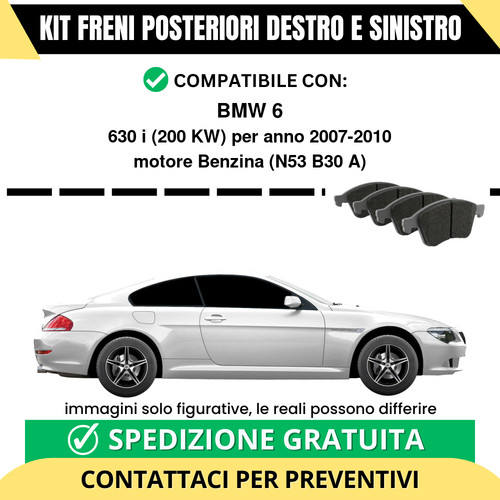 Pastiglie freno posteriori - posteriori, bmw