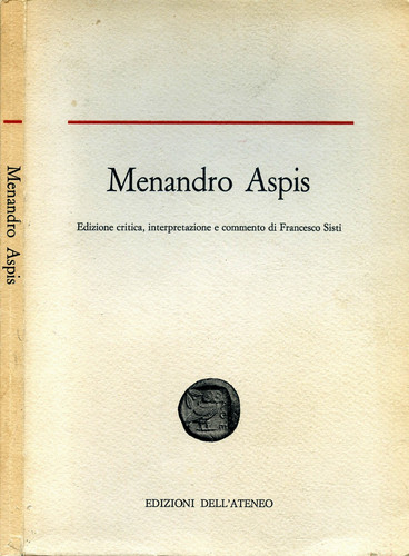 Menandro aspis edizione - menandro, aspis: