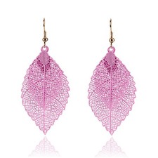 Orecchini moda ciondolo doppia