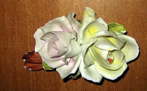 Capodimonte bouquet vintage - capodimonte,