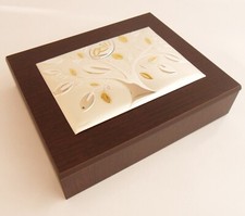 NOZZE D'ORO 50° ANNIVERSARIO DI MATRIMONIO ALBERO DELLA VITA ARGENTO PORTAGIOIE