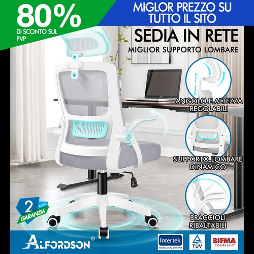 Alfordson sedia ufficio in - alfordson, da