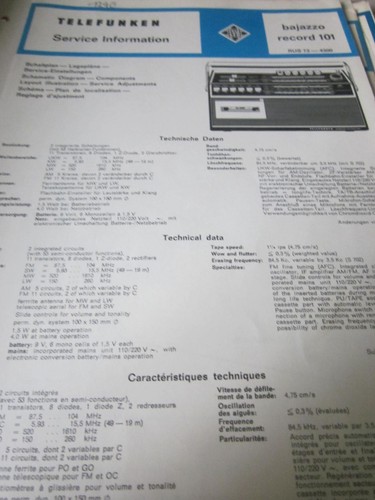 Telefunken bajazzo record - bajazzo,
