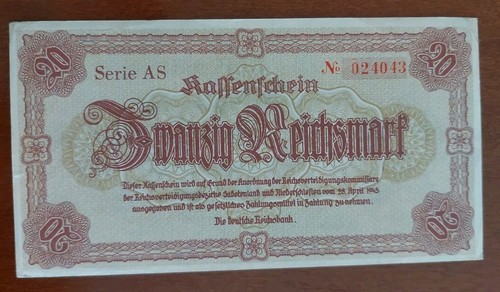 1945 germania reichsmark - germania,