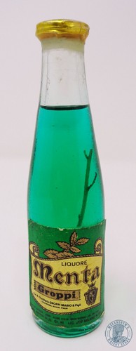 Miniature liquore menta groppi - miniature,