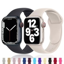 Cinturino Apple Watch in Silicone 38-40-41-42- 44-45 mm prodotto ottima qualità