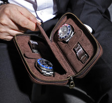 Custodia in pelle con cerniera