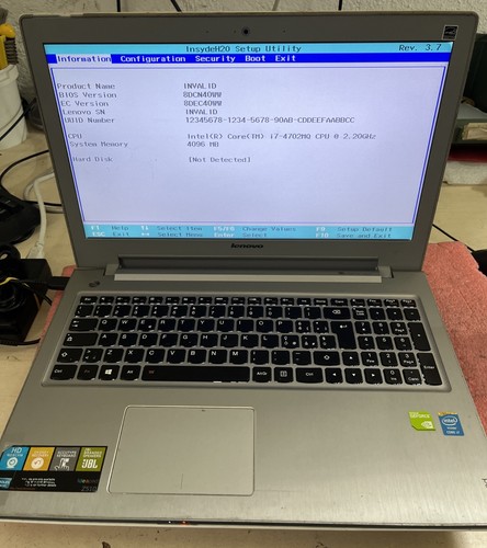Lenovo z510 i7 4702mq - z510, 15,6”
