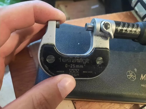 Used tesa tesadigit micrometer - used,