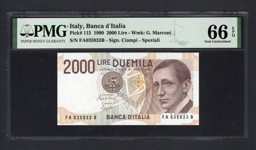 Italy 2000 lire 1990 p115 - 1990,